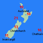 Forecast Mon Apr 29 New Zealand