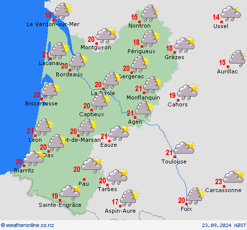 Forecast map