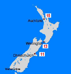 New Zealand Sea Temperature Maps