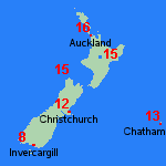 Forecast Wed May 29 New Zealand